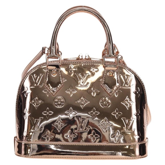 LOUIS VUITTON Monogram Miroir Alma BB Hand Bag Cuible M27037 LV Auth 167452SM