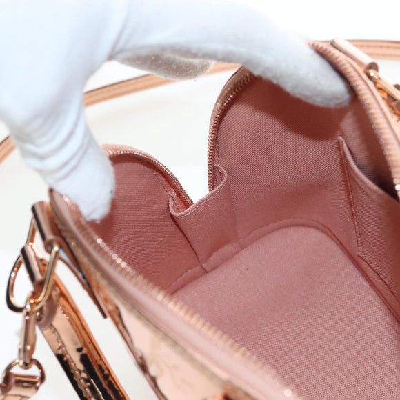 LOUIS VUITTON Monogram Miroir Alma BB Hand Bag Cuible M27037 LV Auth 167452SM