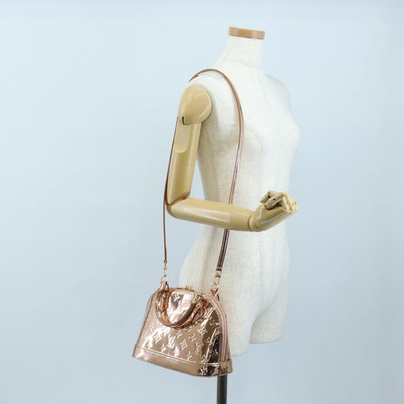 LOUIS VUITTON Monogram Miroir Alma BB Hand Bag Cuible M27037 LV Auth 167452SM