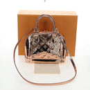 LOUIS VUITTON Monogram Miroir Alma BB Hand Bag Cuible M27037 LV Auth 167452SM-12