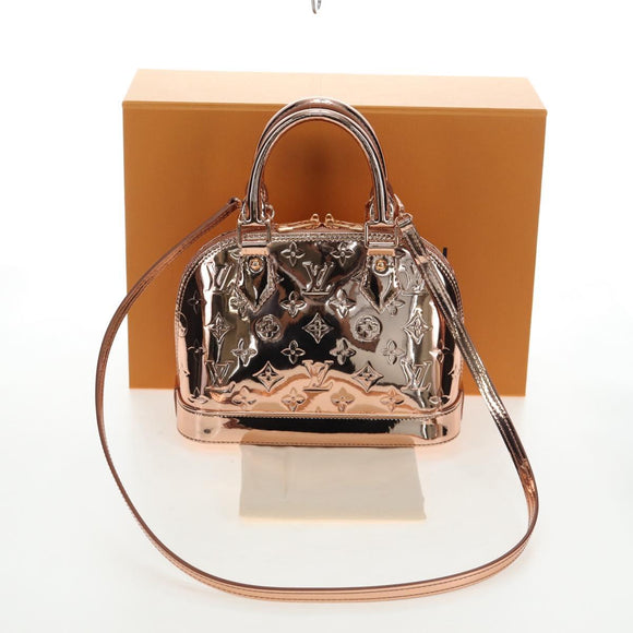 LOUIS VUITTON Monogram Miroir Alma BB Hand Bag Cuible M27037 LV Auth 167452SM