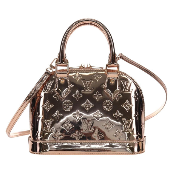 LOUIS VUITTON Monogram Miroir Alma BB Hand Bag Cuible M27037 LV Auth 167452SM