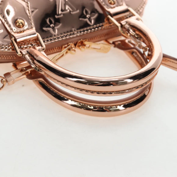 LOUIS VUITTON Monogram Miroir Alma BB Hand Bag Cuible M27037 LV Auth 167452SM