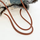 LOEWE x Paula's IBIZA Collection Flamenco Knots Denim Blue Brown Auth 167453V-9