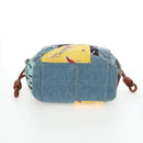 LOEWE x Paula's IBIZA Collection Flamenco Knots Denim Blue Brown Auth 167453V-8