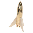 LOUIS VUITTON Monogram Metal Rocket Paperweight Gold GI0794 LV Auth 167456SM-1