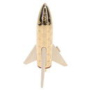 LOUIS VUITTON Monogram Metal Rocket Paperweight Gold GI0794 LV Auth 167456SM-13