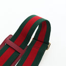 GUCCI x Doraemon Micro GG Boston Bag PVC Leather Beige 647815 Auth 167459SM-29