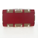 GUCCI x Doraemon Micro GG Boston Bag PVC Leather Beige 647815 Auth 167459SM-9