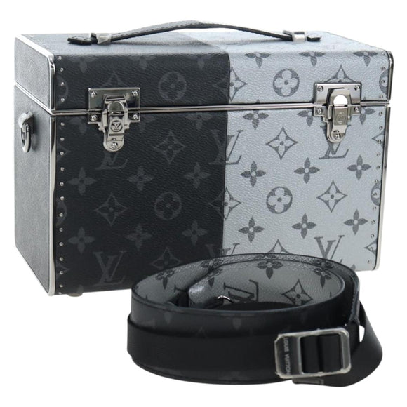 LOUIS VUITTON Monogram Eclipse Mini Box Trunk M21022 LV Auth 167461SM