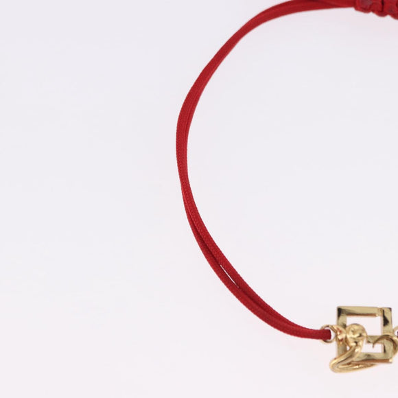 FENDI FENDI x FRGMT x POKEMON Dratini Bracelet Metal Red Gold Tone Auth 167464SM