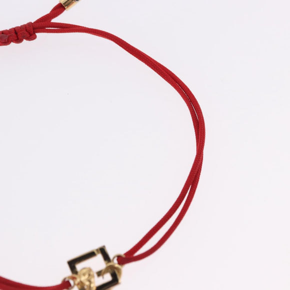FENDI FENDI x FRGMT x POKEMON Dratini Bracelet Metal Red Gold Tone Auth 167464SM