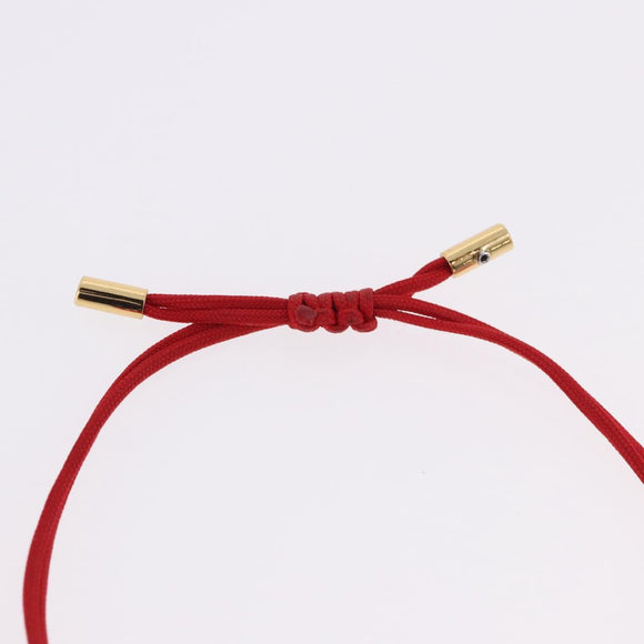 FENDI FENDI x FRGMT x POKEMON Dratini Bracelet Metal Red Gold Tone Auth 167464SM