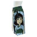 LOEWE x Studio Ghibli Spirited Away Jacquard Fleece Bermuda Pants Auth 167465SM-3