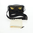 FENDI x FRGMT x POKEMON Soft Trunk Brown Silver 7VA565 Auth 167466SM-12