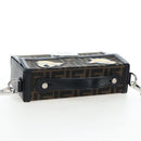 FENDI x FRGMT x POKEMON Soft Trunk Brown Silver 7VA565 Auth 167466SM-6