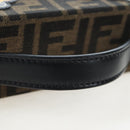 FENDI x FRGMT x POKEMON Soft Trunk Brown Silver 7VA565 Auth 167466SM-8
