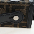 FENDI x FRGMT x POKEMON Soft Trunk Brown Silver 7VA565 Auth 167466SM-14