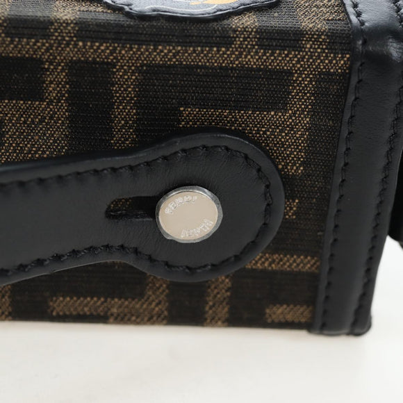 FENDI x FRGMT x POKEMON Soft Trunk Brown Silver 7VA565 Auth 167466SM