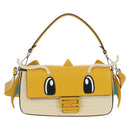 FENDI x FRGMT x POKEMON Dragonite Mamma Baguette Yellow 8BR600 Auth 167467SM-2
