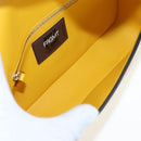 FENDI x FRGMT x POKEMON Dragonite Mamma Baguette Yellow 8BR600 Auth 167467SM-26