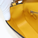 FENDI x FRGMT x POKEMON Dragonite Mamma Baguette Yellow 8BR600 Auth 167467SM-28
