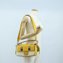 FENDI x FRGMT x POKEMON Dragonite Mamma Baguette Yellow 8BR600 Auth 167467SM-32
