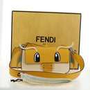 FENDI x FRGMT x POKEMON Dragonite Mamma Baguette Yellow 8BR600 Auth 167467SM-33