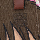 LOEWE x Studio Ghibli Spirited Away Hammock Small Bag Canvas Brown Auth 167469SM-20