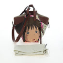 LOEWE x Studio Ghibli Spirited Away Hammock Small Bag Canvas Brown Auth 167469SM-12