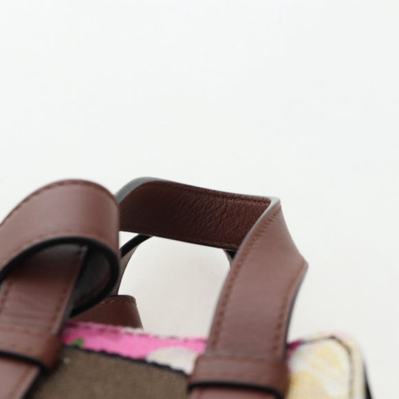 LOEWE x Studio Ghibli Spirited Away Hammock Small Bag Canvas Brown Auth 167469SM