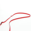 LOEWE Gundam Shoulder Bag Leather Beige Red Auth 167470M-15