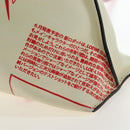 LOEWE Gundam Shoulder Bag Leather Beige Red Auth 167470M-21