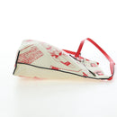 LOEWE Gundam Shoulder Bag Leather Beige Red Auth 167470M-6