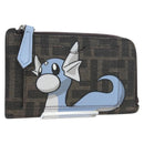 FENDI x FRGMT x POKEMON Zucca Dratini Card Case Brown 8M0489 Auth 167474M-1