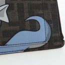 FENDI x FRGMT x POKEMON Zucca Dratini Card Case Brown 8M0489 Auth 167474M-17