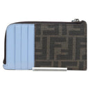 FENDI x FRGMT x POKEMON Zucca Dratini Card Case Brown 8M0489 Auth 167474M-2