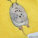 LOEWE x Studio Ghibli Spirited Away Boh Mouse Fly Bird Scarf Auth 167476SM-17