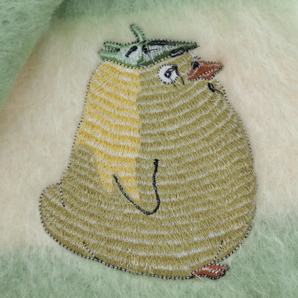 LOEWE x Studio Ghibli Spirited Away Ootori Scarf mohair Green Auth 167477SM