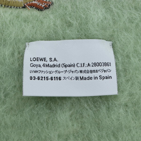 LOEWE x Studio Ghibli Spirited Away Ootori Scarf mohair Green Auth 167477SM