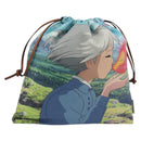 LOEWE Studio Ghibli Howl's Moving Castle Sophie Pouch Nylon Blue Auth 167478M-1