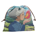 LOEWE Studio Ghibli Howl's Moving Castle Sophie Pouch Nylon Blue Auth 167478M-13