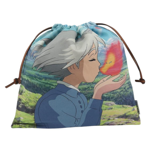 LOEWE Studio Ghibli Howl's Moving Castle Sophie Pouch Nylon Blue Auth 167478M
