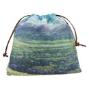 LOEWE Studio Ghibli Howl's Moving Castle Sophie Pouch Nylon Blue Auth 167478M-2
