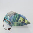 LOEWE Studio Ghibli Howl's Moving Castle Sophie Pouch Nylon Blue Auth 167478M-4