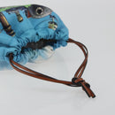 LOEWE x Studio Ghibli Howl's Moving Castle Pouch Nylon Blue Auth 167479M-6