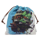 LOEWE Studio Ghibli Howl's Moving Castle Pouch Nylon Blue Auth 167480M-1