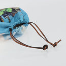 LOEWE Studio Ghibli Howl's Moving Castle Pouch Nylon Blue Auth 167480M-7
