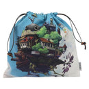LOEWE Studio Ghibli Howl's Moving Castle Pouch Nylon Blue Auth 167481M-13