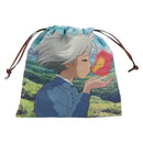 LOEWE Studio Ghibli Howl's Moving Castle Sophie Pouch Nylon Blue Auth 167482M-13